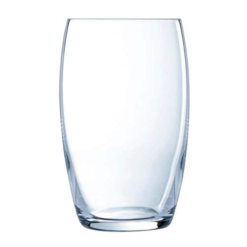 Luminarc Versailles Caja 6 Vasos Altos Vidrio 37,5cl Sodo Apto Frigorífico No Apto Microondas Reciclable