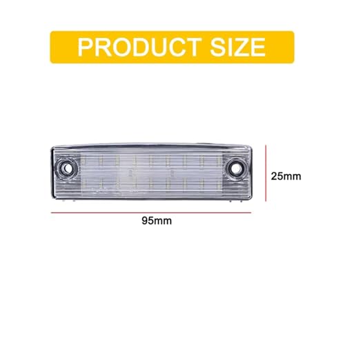 Evite multas con la lámpara matrícula LED Lexus GX 470 12V 3