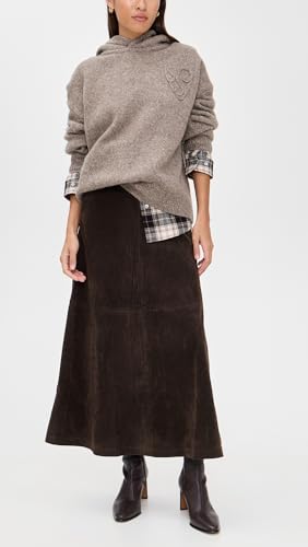 Joe's Jeans Women's The Tavi Vegan Suede Skirt2