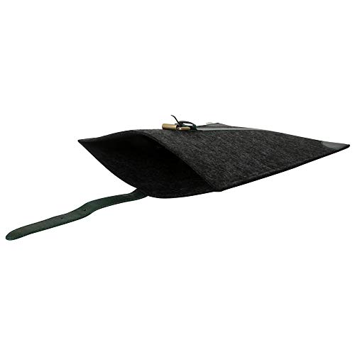 Image of OON Felt Laptop Sleeve - Sturdy-13 Inch-Black