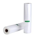 【Große Haltbarkeit】Verbesserte Mehrschicht struktur,die Vakuumbeutel haben eine stärkere Versiegelung und Zähigkeit,um Sauerstoff und Bakterien zu isolieren,dadurch können die Taschen nach der Reinigung wiederverwendet werden,um mehr Geld zu sparen.Hinweis: Die Tasche ist nicht beschädigt und kann wiederverwendet werden.