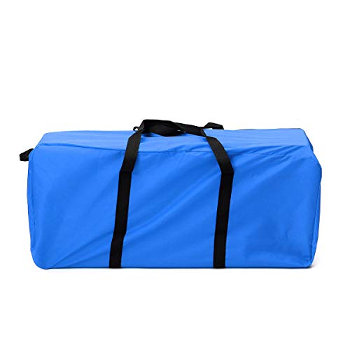 Y-Ange 50L/100L/150L Foldaway Travel Duffle Bag Hiking Camping Backpack Large Capacity Outside Cycling Rucksack (Color : Blue, Size : S)