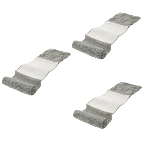 minkissy 3pcs Emergency Trauma Dressing Hemostatic Control Compression Bandage for Outdoor First Aid Material for Skin Safety for Wounds and Injuries