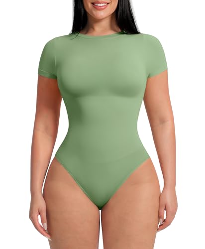 FeelinGirl Shapewear Body Suits Compression Nude Bodysuit Women
