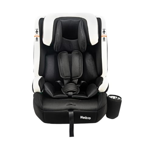 Nebio ネビオ チャイルドシート【R129適合/ISOFIX固定 15ヶ月から12歳 ロングユース 保温保冷ドリンクホルダー付き】ジュニアシート 長く使える 洗える 取付簡単 3way ポップピットG PoPPitG