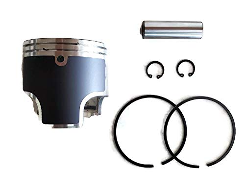 Piston & Ring Circlip Piston Pin Kit For Yamaha GP760 GP1200 Personal Watercraft PWC and More Replaces 64X-11631-00 / 65U-11631-02 & 47-403 STD