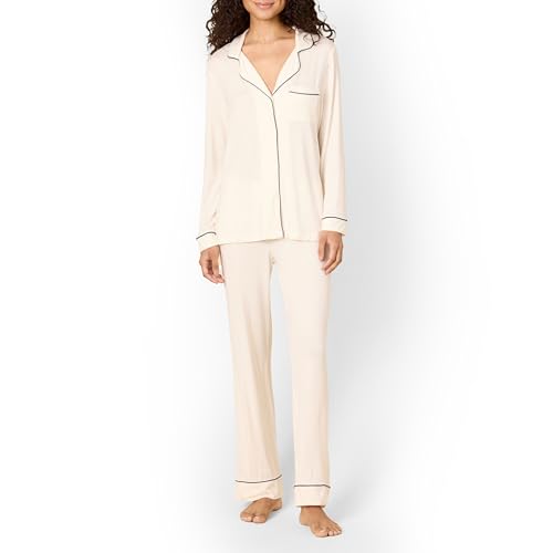 Amazon Essentials x Sofia Grainge Set Pigiama Donna, Avorio, XL