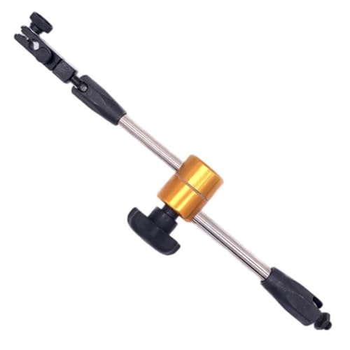165mm & 拡張 340mm インジケーターホルダー 8mm クランプ付き 精度機器校正用ジョイントロッド ダイヤルゲージ用