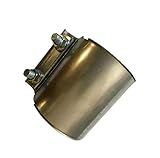 Doppelschelle Edelstahl Auspuffschelle Rohrverbinder Ø 48 mm - 71 mm