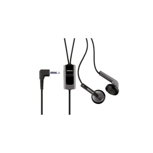 Original Nokia (HS-47) - Handy Stereo Headset - Freisprecheinrichtung mit Anrufannahme und Mikrofon für Nokia Mobiltelefone mit 2,5 mm Klinke