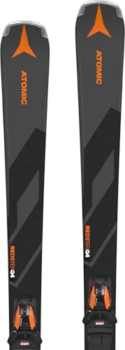 Atomic Redster Q4 Men\'s Downhill Alpine Skis w/ M 10 GW Bindings (Grey/Black, 169cm) - Thumbnail 6