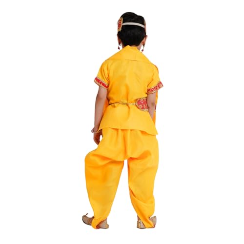 Image of Kaku Fancy Dresses Ram Costume for Kids Infant Baby Ram Dress for Boys with Accessories