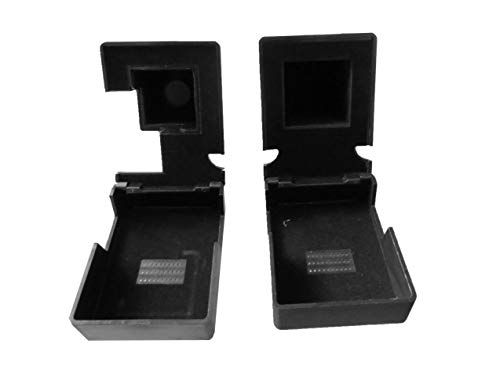 Image of Plastic Tefillin Boxes Case Cover with Plastic Tefillin Mirror set of 2 Shel Rosh And Shel Yad For Righty to be worn on your Left hand