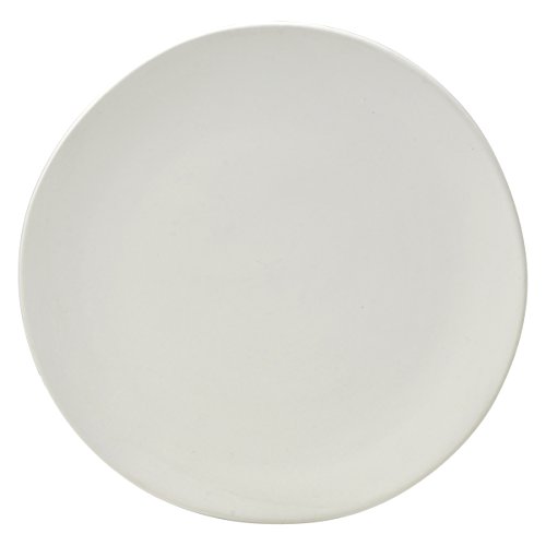 Matte Wave 10.75" Dinner Plate, Set of 6, White