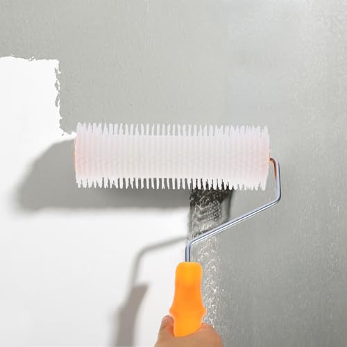 Brosse débulleuse sol ciment et revêtement époxy à pointes autonivelantes - 5