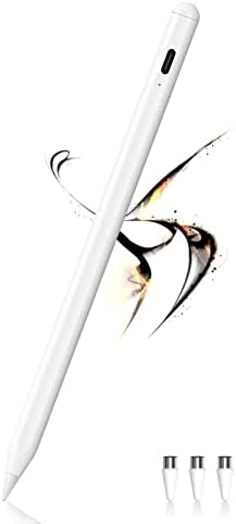Stylus Pens for Touch Screens POM Tip Magnetic Tablet Pen Rechargeable Digital Pen Compatible with iPhone/iPad/iPad Pro/Samsung/Lenovo/and Other iOS/Android Smartphone and Tablet Devices