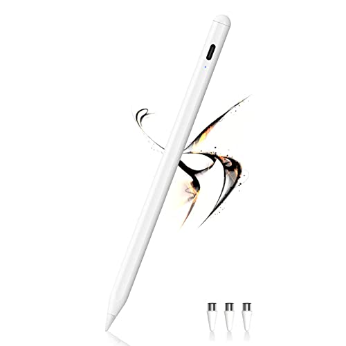 Stylus Pens For Touch Screens Pom Tip Magnetic Tablet Pen Rechargeable Digital Pen Compatible With Iphone/Ipad/Ipad Pro/Samsung/Lenovo/And Other Ios/Android Smartphone And Tablet Devices #TOP3