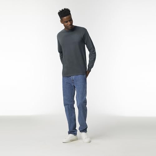 Image of Gildan Adult Ultra Cotton Long Sleeve T-Shirt, Style G2400, Multipack