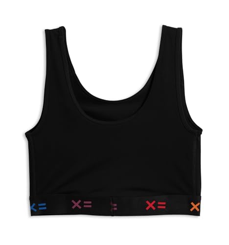 Image of TomboyX Compression Bra Top for Women, Full Coverage Gender Inclusive Bras, Wireless Medium Support Top No Padding Sports Bra