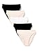Produktbild Amazon-Marke: Iris & Lilly Damen Cotton Brief 5er Pack,Mehrfarbig (Soft Pink/Black/White),Medium