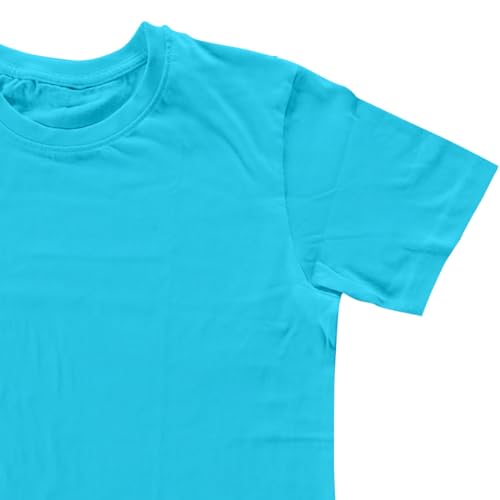 Image of Baby Boy /Girl's Plain Round Neck Half Sleeve Super Combed Cotton T-Shirt