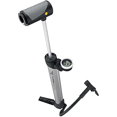 Topeak Turbo Morph Mini Floor Pump with Gauge Cover