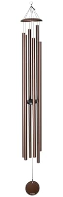 Corinthian Bells by Wind River - 74 inch Copper Vein Wind Chime for Patio, Backyard, Garden, and Outdoor Decor (Aluminum Chime) Made in The USA