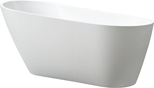 Vanity Art Modern Freestanding Acrylic Soaking Tub #TOP29