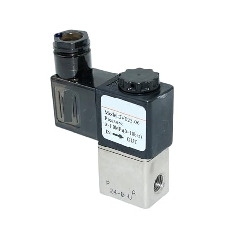 Électrovanne deux positions 2V025-08 compacte et réactive à commutation rapide