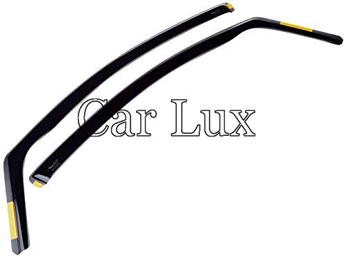 Car Lux AR00022 – Deflettori di vento Derivabiriso, kit di 2 pezzi, per Fiorino dal 2008