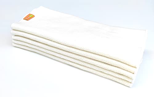 Kit 5 Absorventes para Fraldas Ecológicas - 6 camadas Unifloc