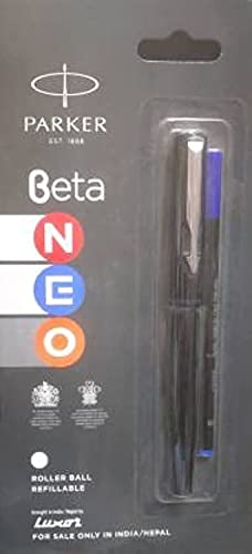 Parker Beta Neo With Stainless Steel Trim Roller Ball Pen