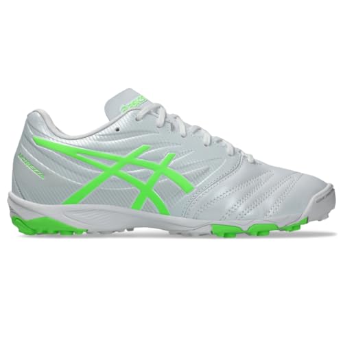 ASICS Kid's ULTREZZA 3 JR Grade School TF Soccer Shoes, 2.5, White/Green Gecko