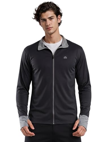 Image of ADRO Sunscreen Jacket for Men UV Sun Advanced Protection Running Jackets For Mens Biker Jackets with Zipper Sports jacket for men