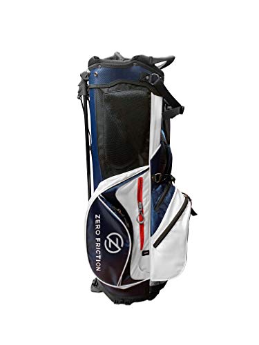 Zero Friction Bolsa de golfe azul-marinho com suporte de golfe, toalha de golfe de 101,6 cm e luva d