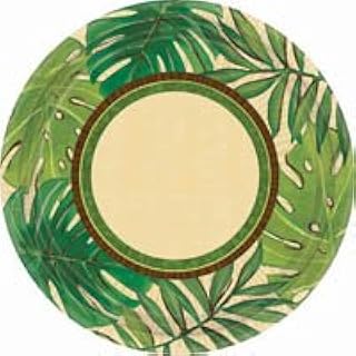 Island Palms Dinner Plates 8ct