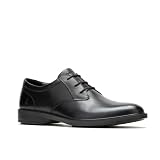 [ハッシュパピー] オックスフォード メンズ BANKER LACEUP BLACK LEATHER 27.5 cm