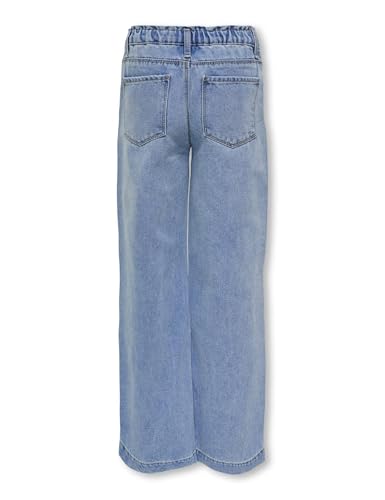 Jeans wide leg ONLY KOGCOMET de pernera ancha fluida y tejido de algodón de caída recta 3