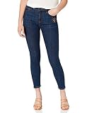 Desigual Womens Denim_ALBA Casual Pants, Dark Blue, 25