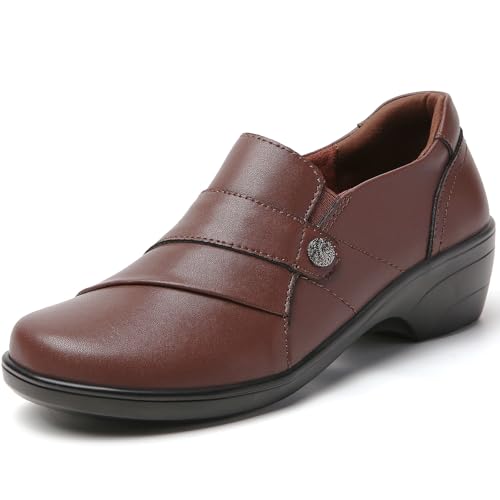 QAE Loafers for Women Orthopedic Shoes with Arch Support Comfortable Slip On Loafers Women's Dress...