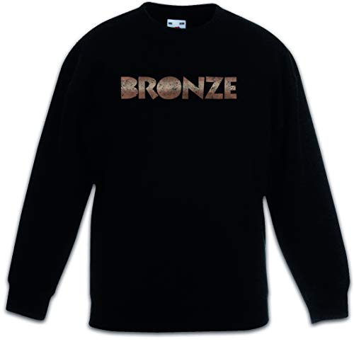 Sweat-shirt noir enfant Urban Backwoods Bronze en coton pour garçon et fille