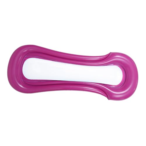 Matelas flottant piscine avec filet central pour flotter au frais