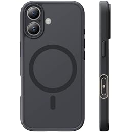 TAURI for iPhone 17 Case, Compatible with MagSafe, Black