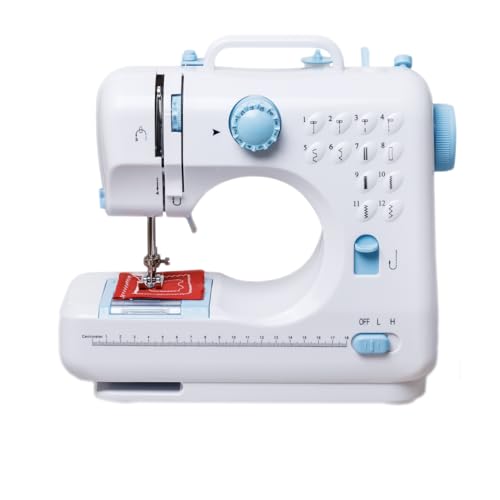 Sewing Machine for Beginners Mini Sewing Machines Kit Supplies 12 Built-in Stitches with Needles...