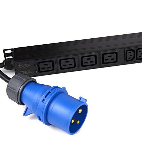 Kenable PDU COMBO 4 enchufes C19 y 20 C13