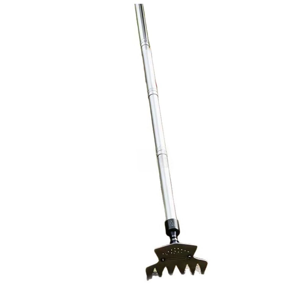 Jnchdghwa Gardenias Duty Uprooting Tool Manual Weed Remover Tool Dandelions Weeding Puller Tool Weed Rake& Grabber and Garden Hoe