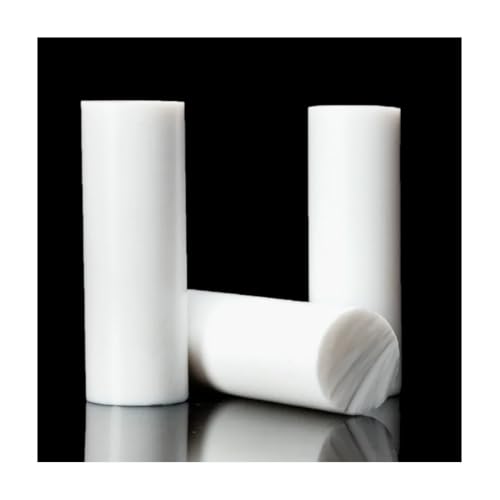 Varilla PTFE blanca sólida de 16mm para mecanizado industrial CNC