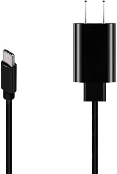 BlissLights Sky Lite 2.0 RGB Power Cord Type C Charging Cable USB-C Adapter 5V Wall Charger for LED Laser Star Projector, Galaxy Projector Charger Cable Compatible for Rossetta Star Projector