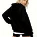 Qokbloi My Weekend Is Fully Booked Sweatshirt Reading Sweatshirt Funny Hoodie Black