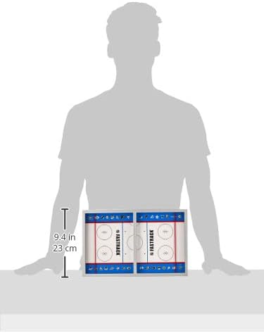 Blue Orange Fastrack NHL Board Game- The Authentic Disc Slinging Fast Action Game